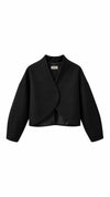 Atelier Jacket - Black, siyah yün ceket önden görünüm