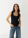 Maze Top - Navy Blue