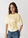 Backstage Top - Butter Yellow