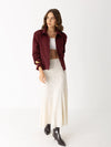 Palais Jacket - Burgundy