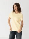The Maze Basic T-shirt - Butter Yellow