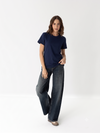 The Maze Basic T-shirt - Navy Blue